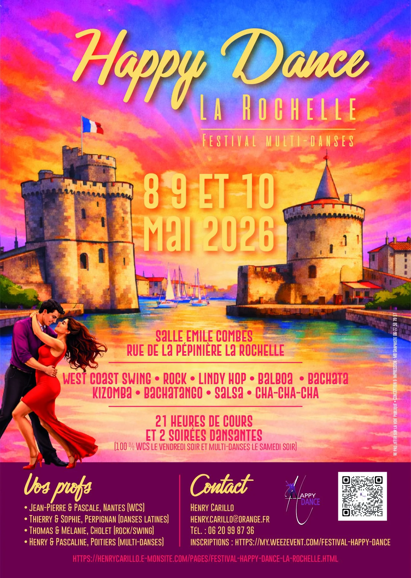 Festival la rochelle happy dance 2026