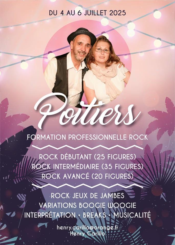 Flyer formation rock juillet 2025